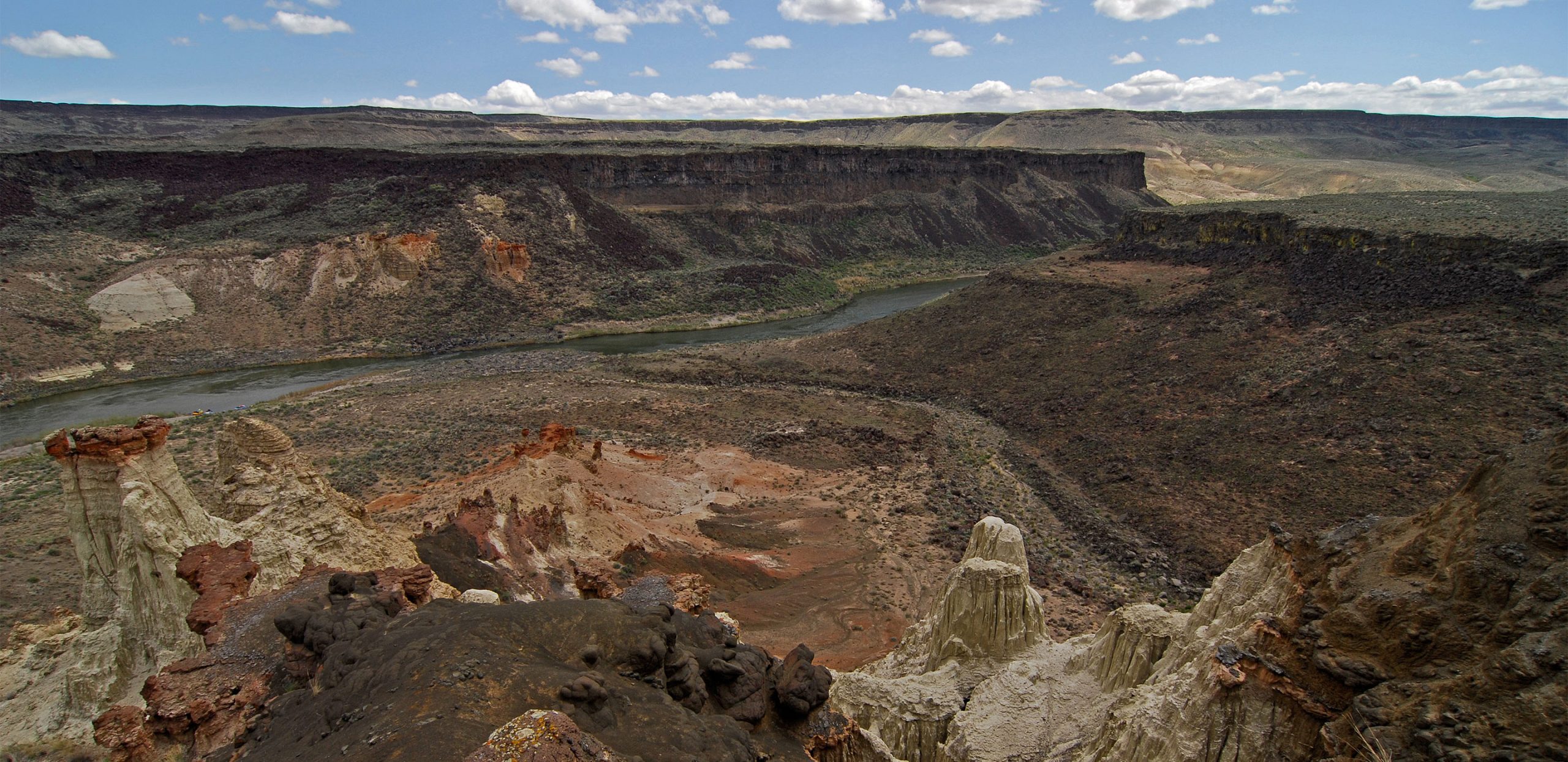 Owyhee River Rafting - Pruits Castle - Oregon