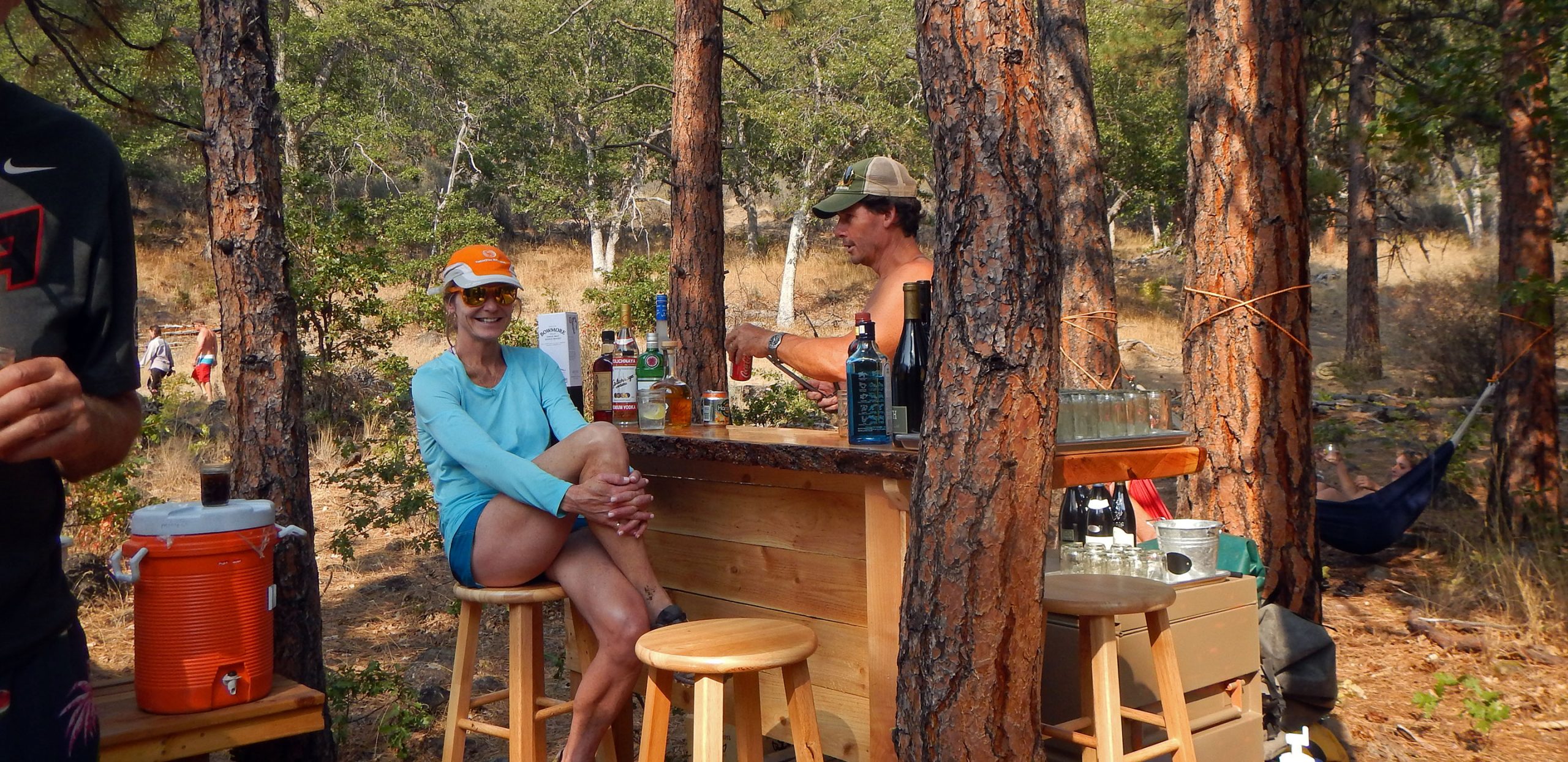 The UK bar- Glamping - Upper Klamath Rafting Safari