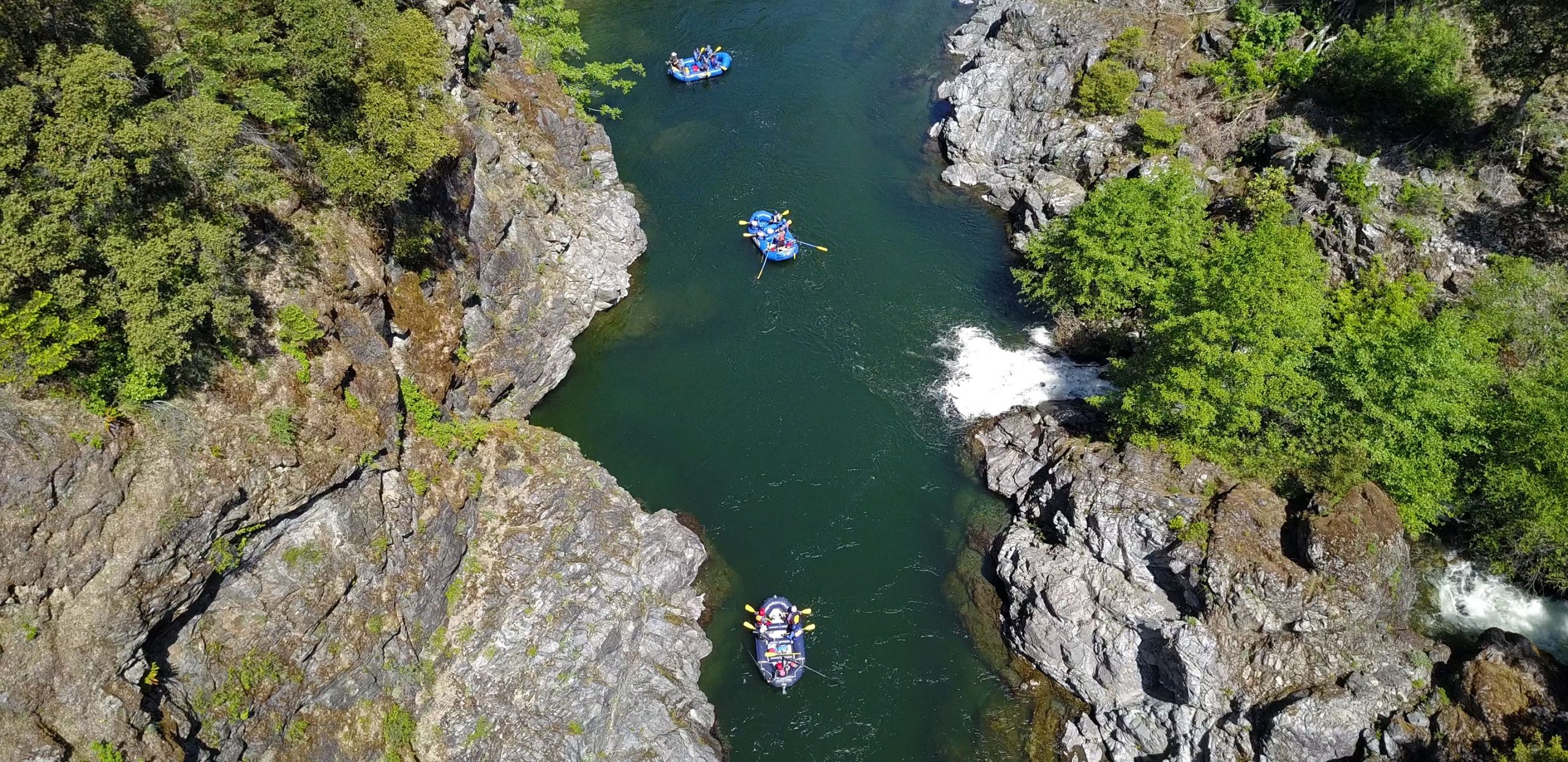 California Salmon Rafting Safari - Emerald Waters