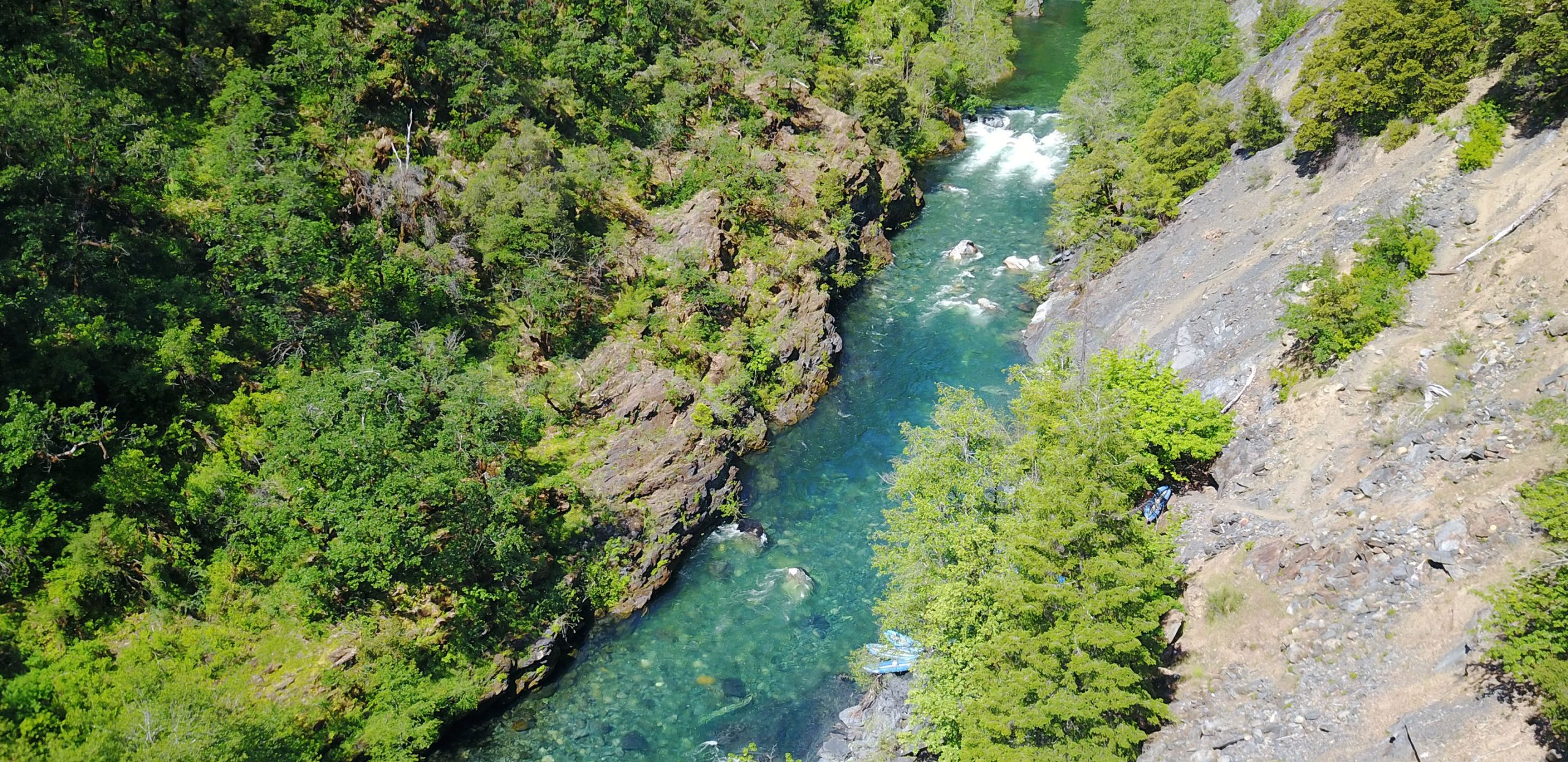 Clear Creek kayaking - California