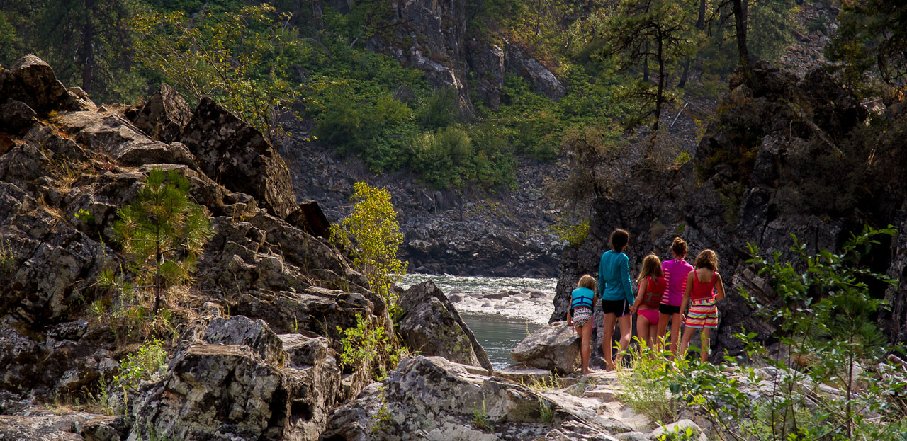 Family - Idaho Salmon River - Adventure