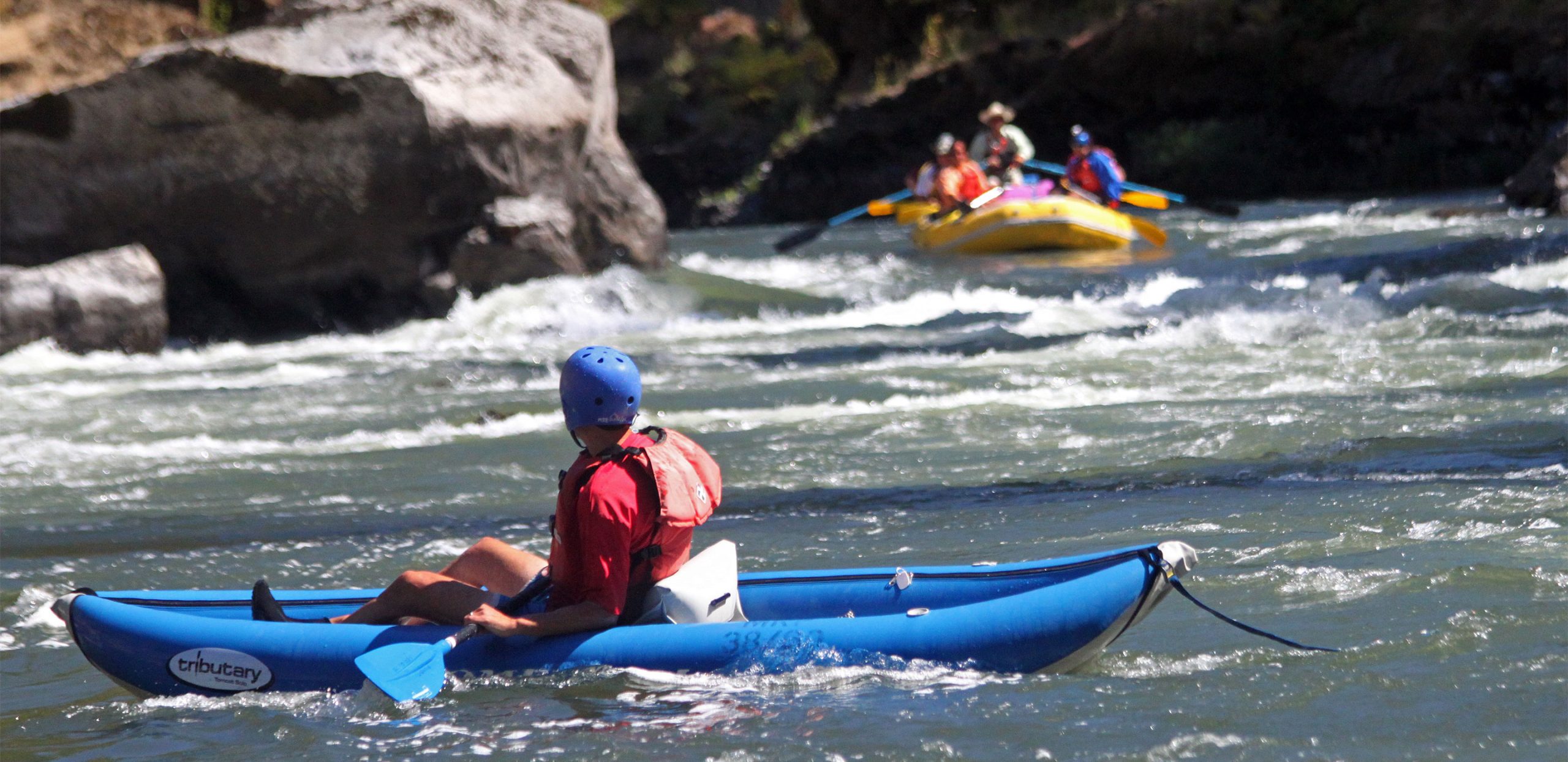 Idaho Salmon High Adventure Options - Kayaking