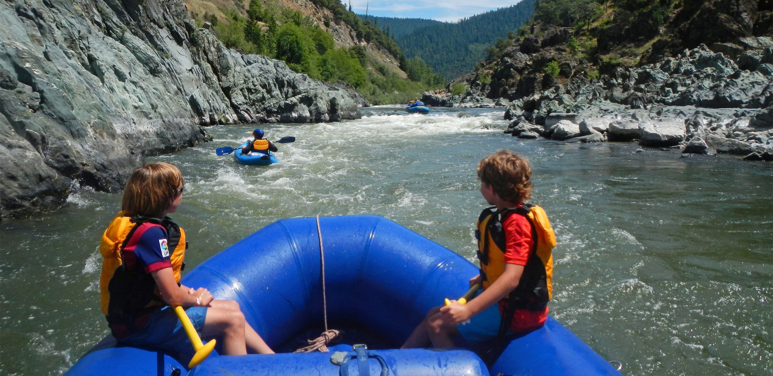 Lower Klamath River Rafting - California