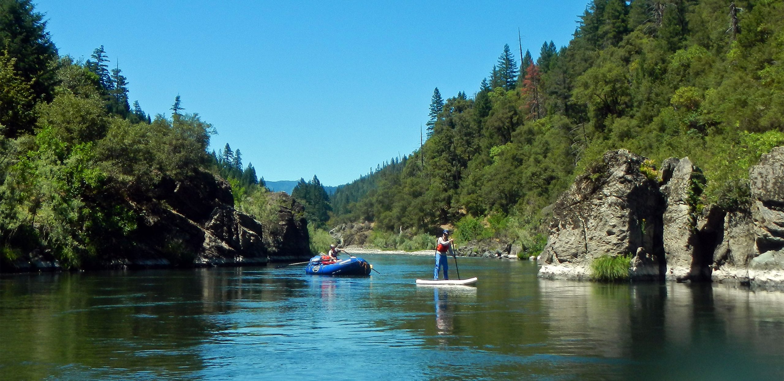 Lower Klamath River Rafting - SUP - California