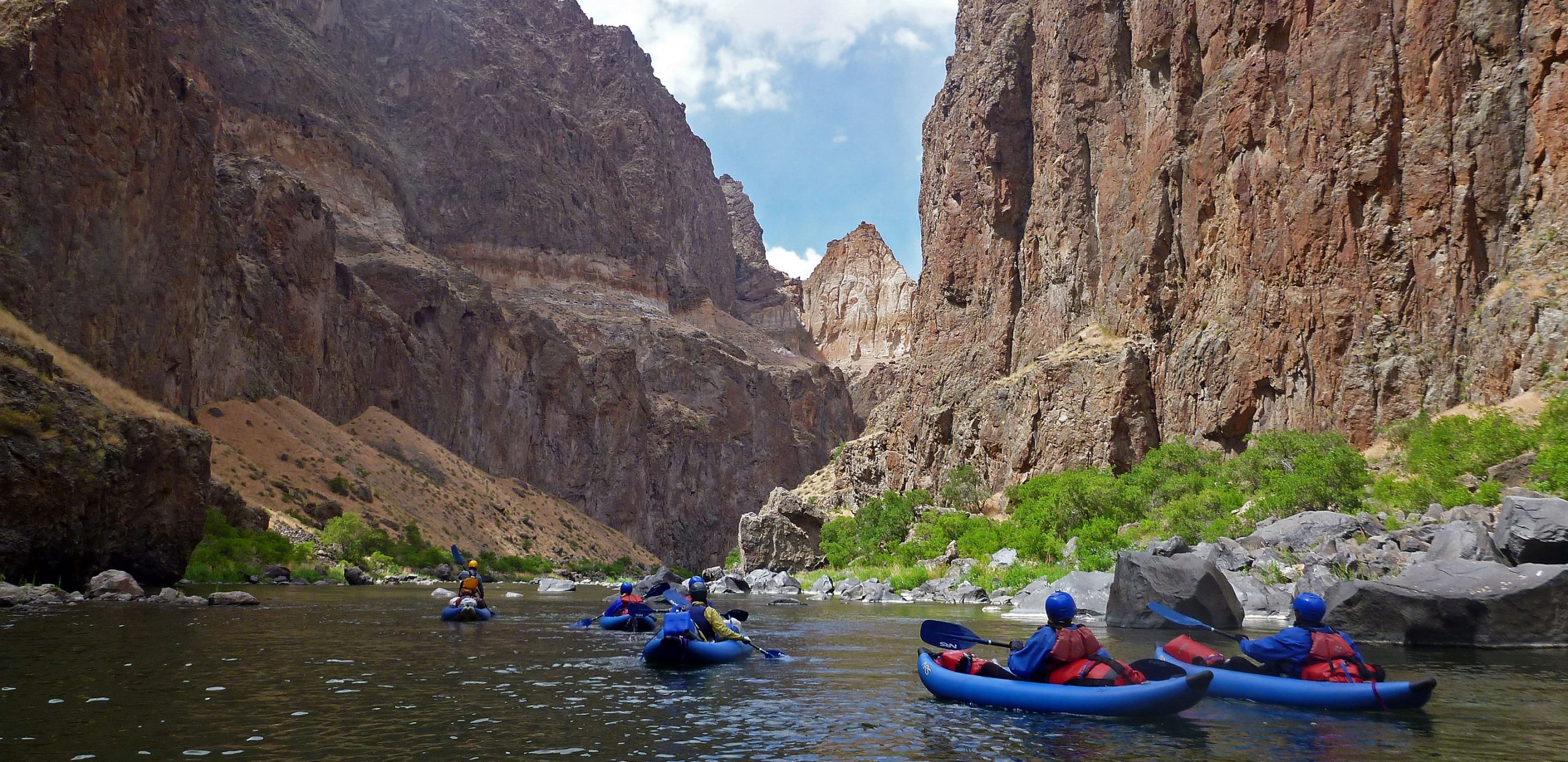 High Adventure Rafting - Lower Owyhee - Inflatable Kayaking