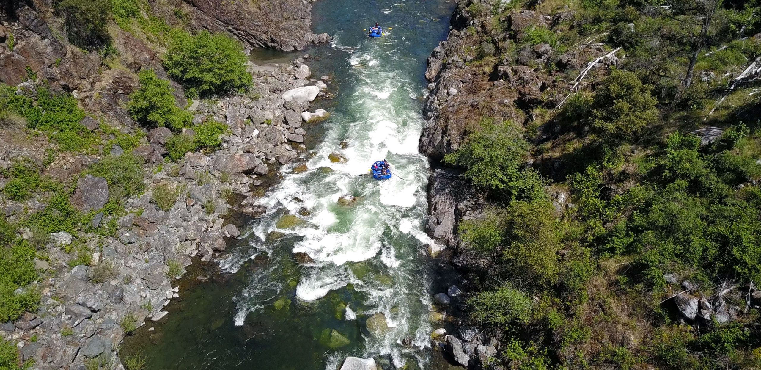 California Salmon Rafting Safari - Moorehouse Creek Rapid