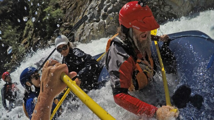 Freight Train Rapid - California Salmon Rafting Safari - Photo: Russ Barret