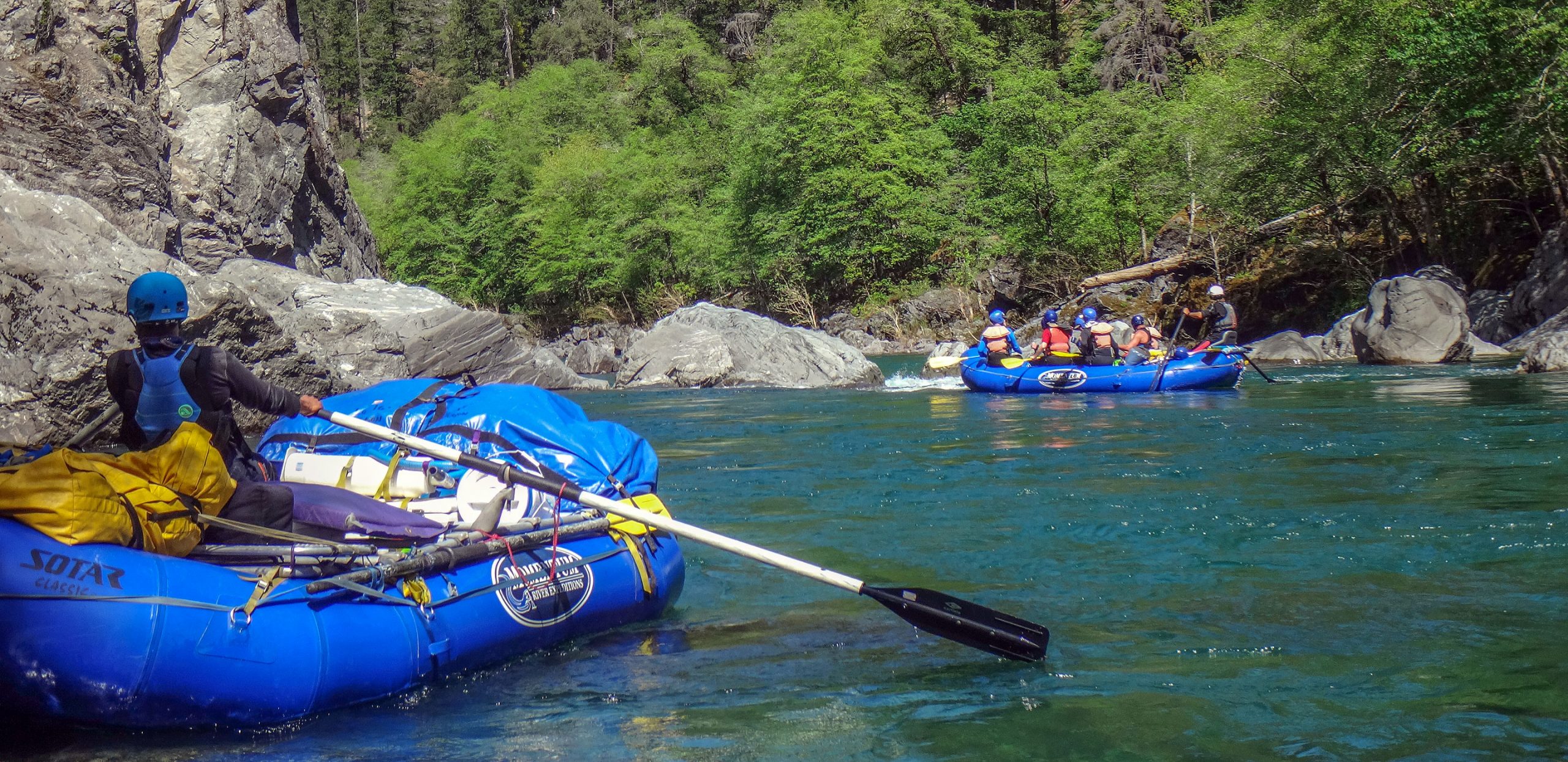 Emerald water - Illinois River Rafting - Oregon
