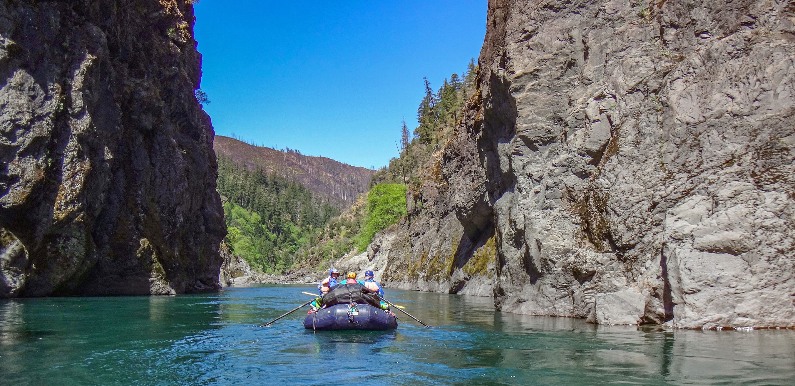 Below Widowmaker - Illinois River Rafting - Oregon
