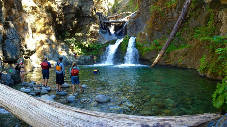 Ukonom Falls - Lower Klamath River Rafting