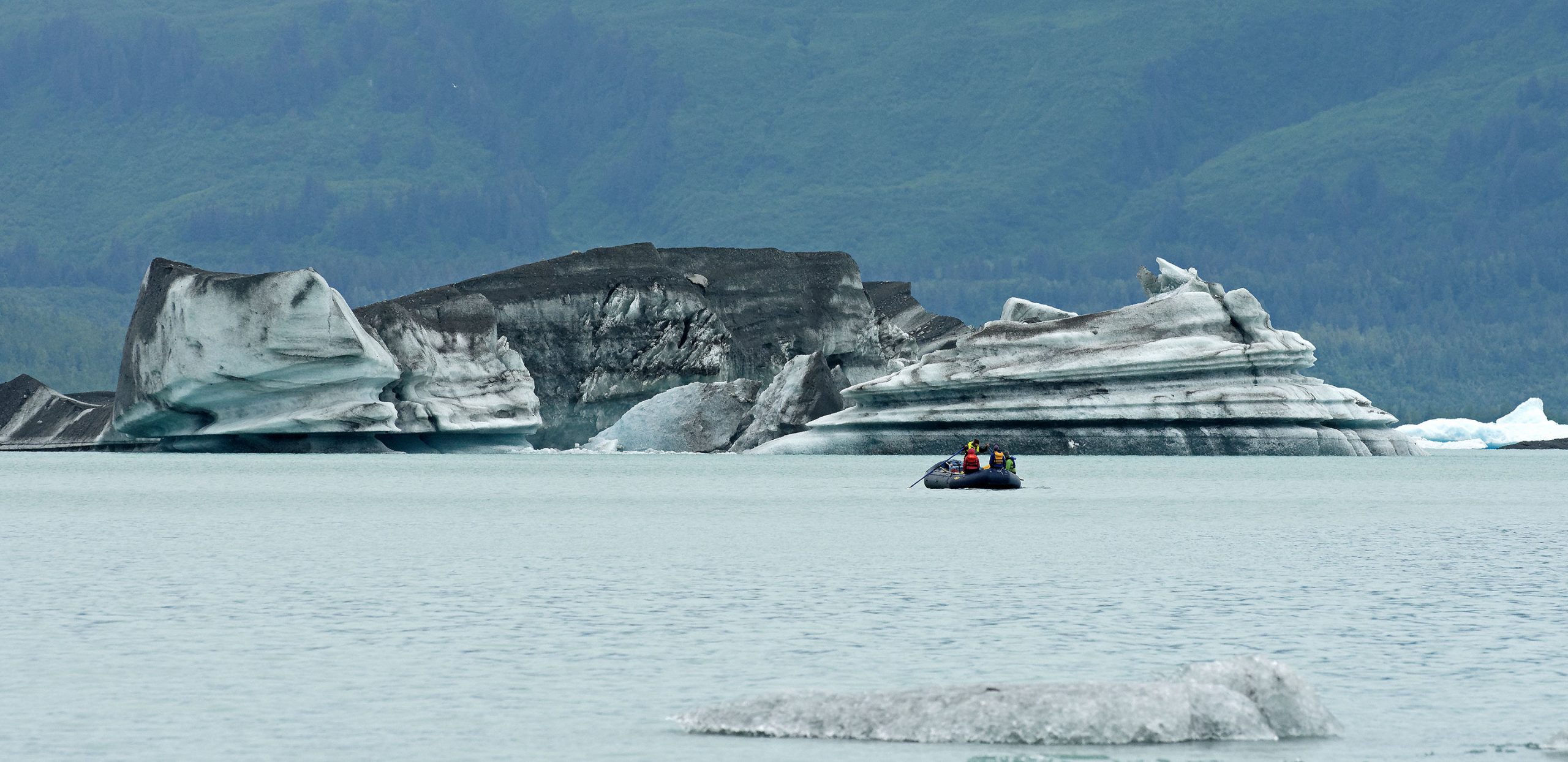 Tatshenshini River Rafting - Alaska - Icebergs