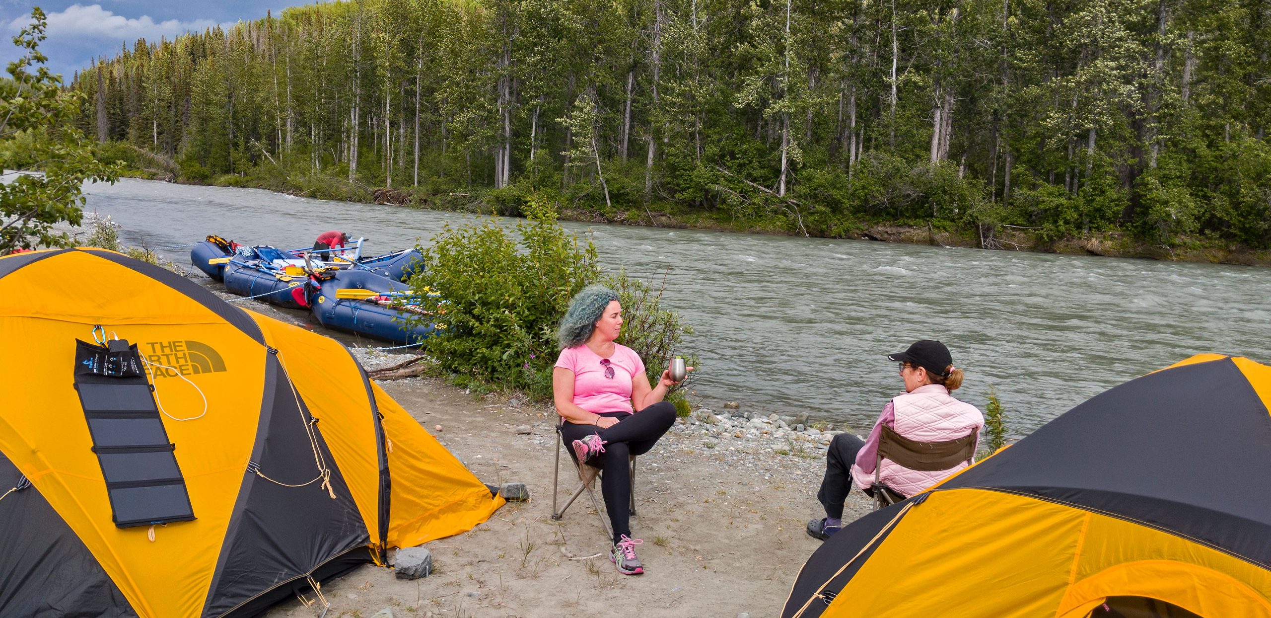 Clear Creek Camp - Tatshenshini River Rafting