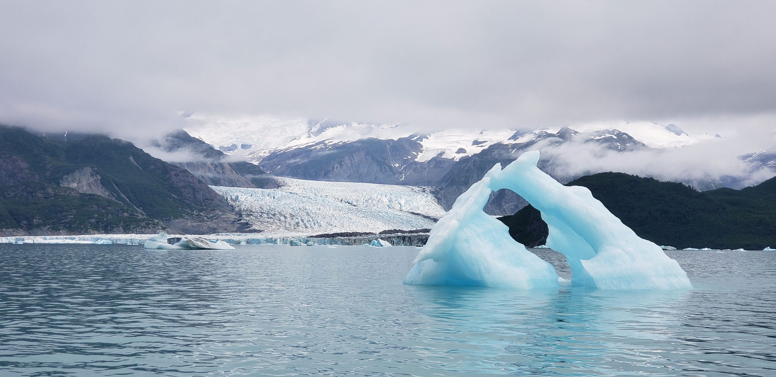 Alsek Lake Glaciers- Rafting Alaska's Tatshenshini-Alsek River