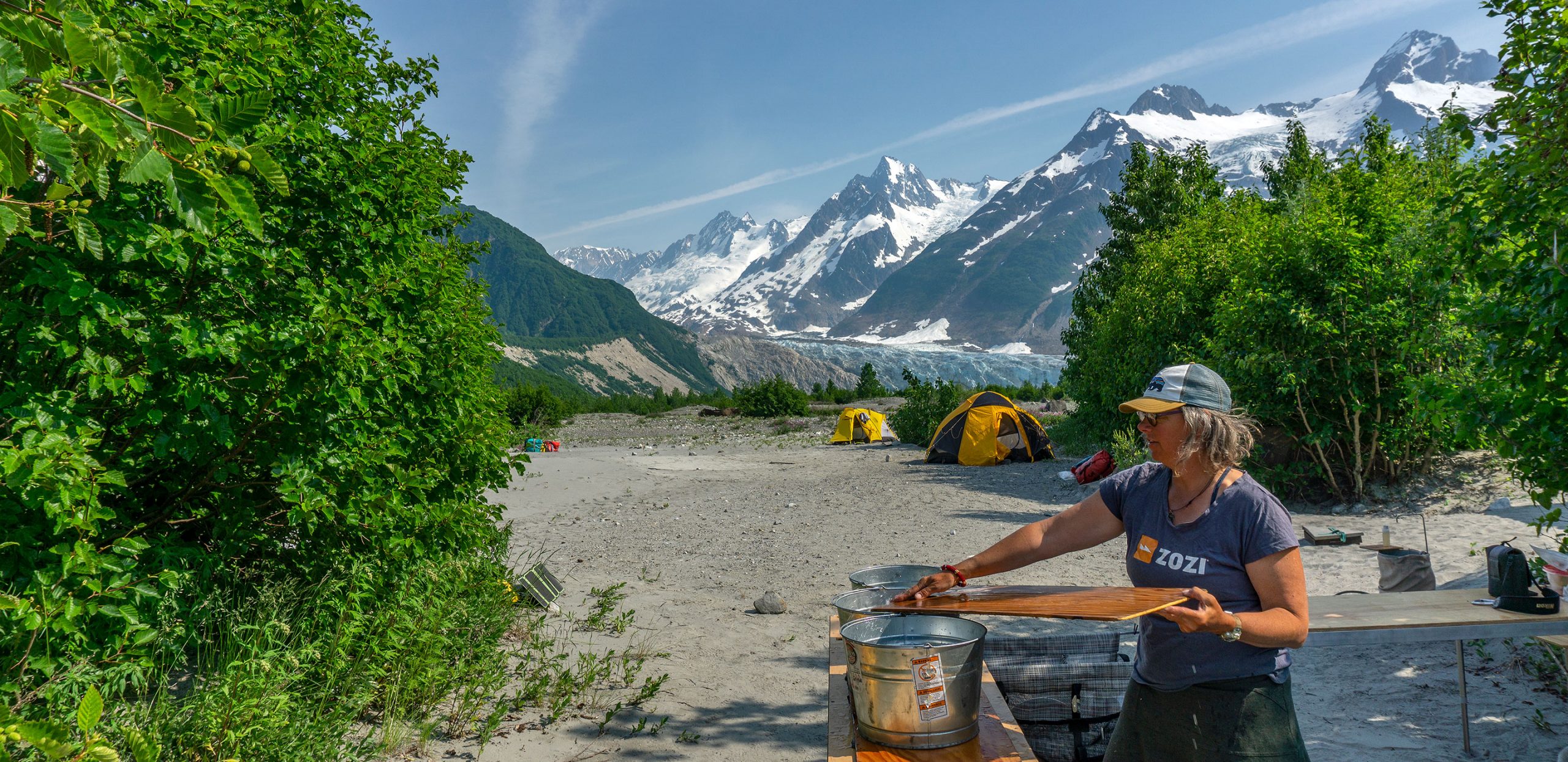 Walker Glacier - Alsek River Rafting