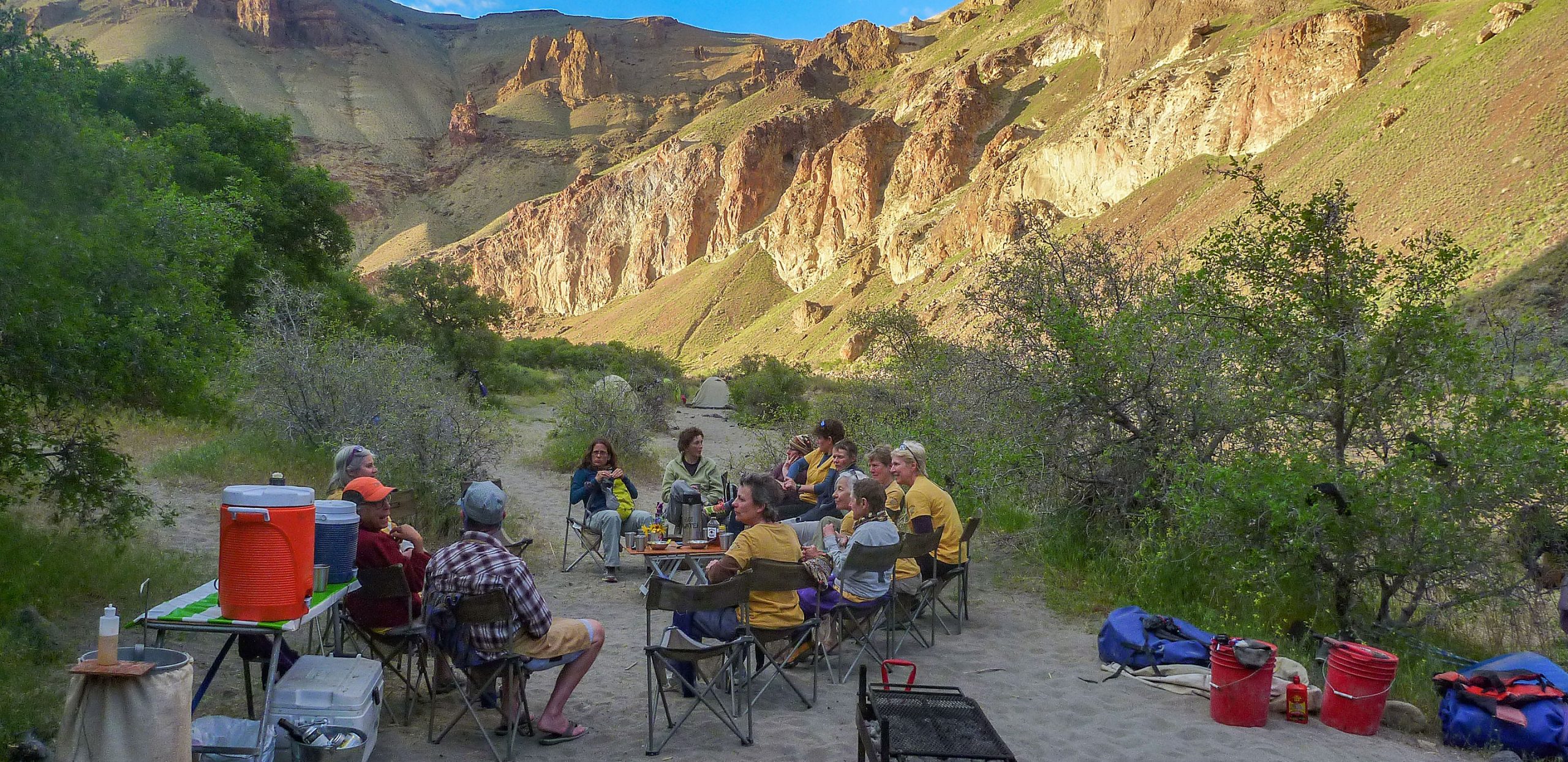 Camping - Lower Owyhee River Rafting