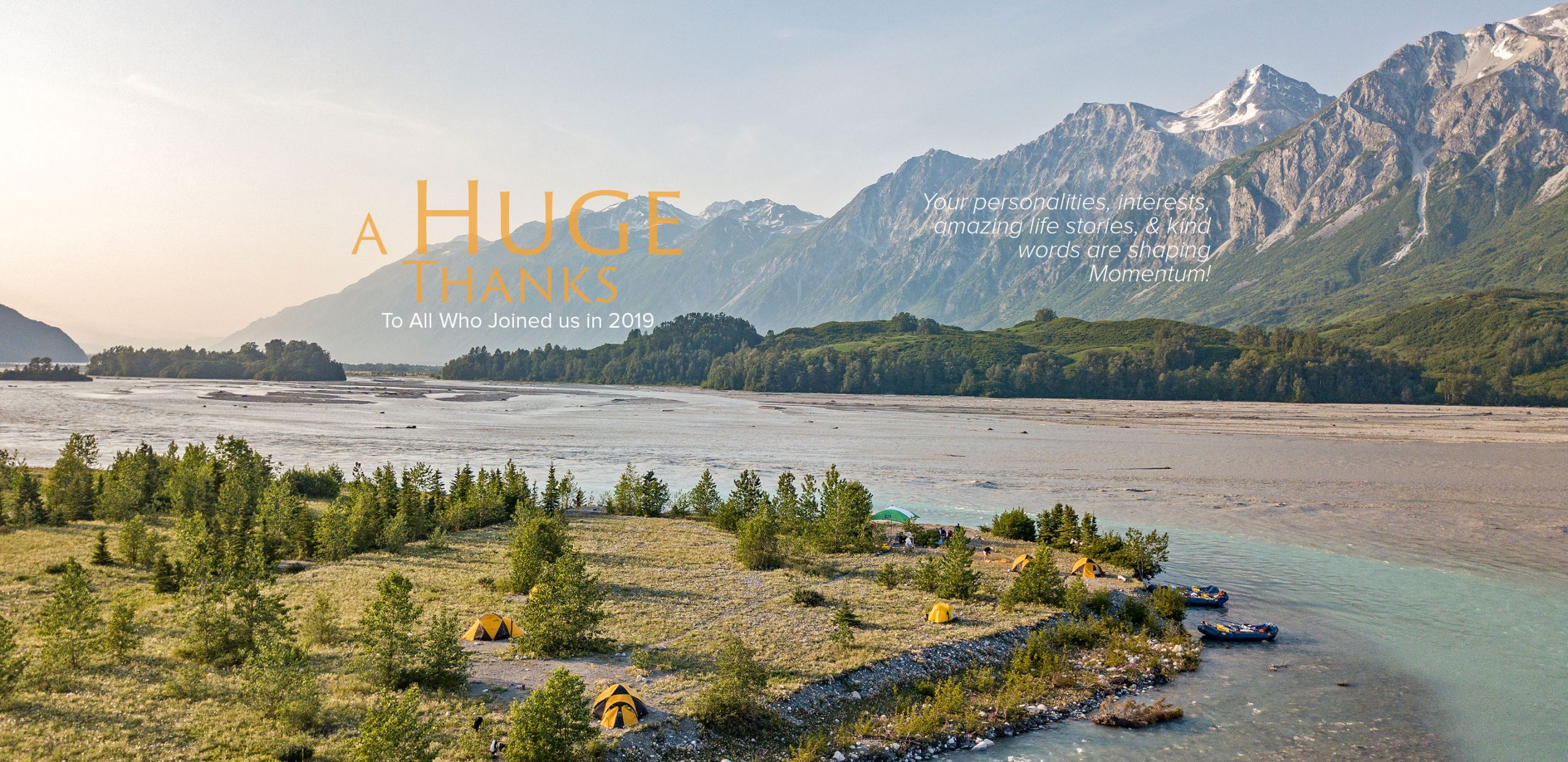 Melt Creek Camp - Rafting the Tatshenshini Alsek