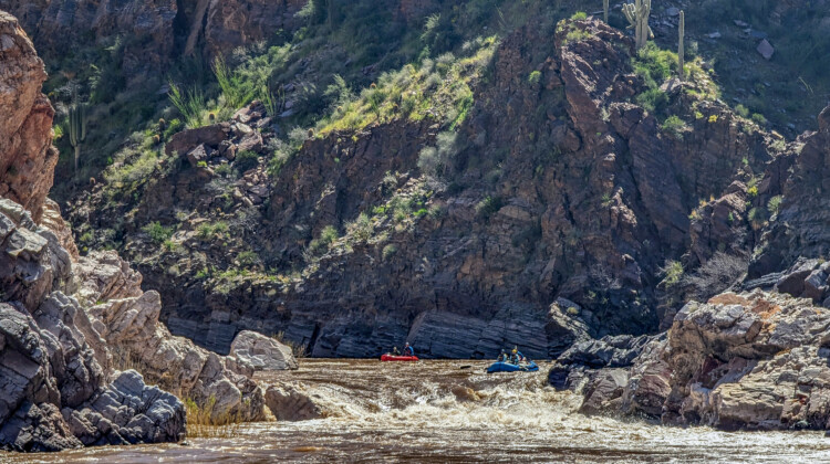 Salt River Rafting - Quartzite Falls