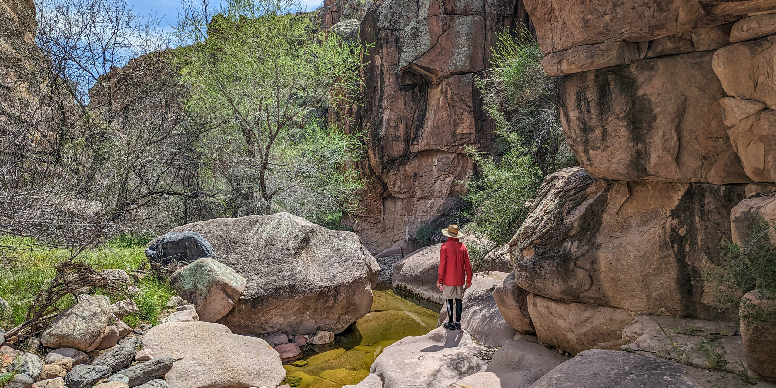 Salt River Rafting - Shady Side Hike
