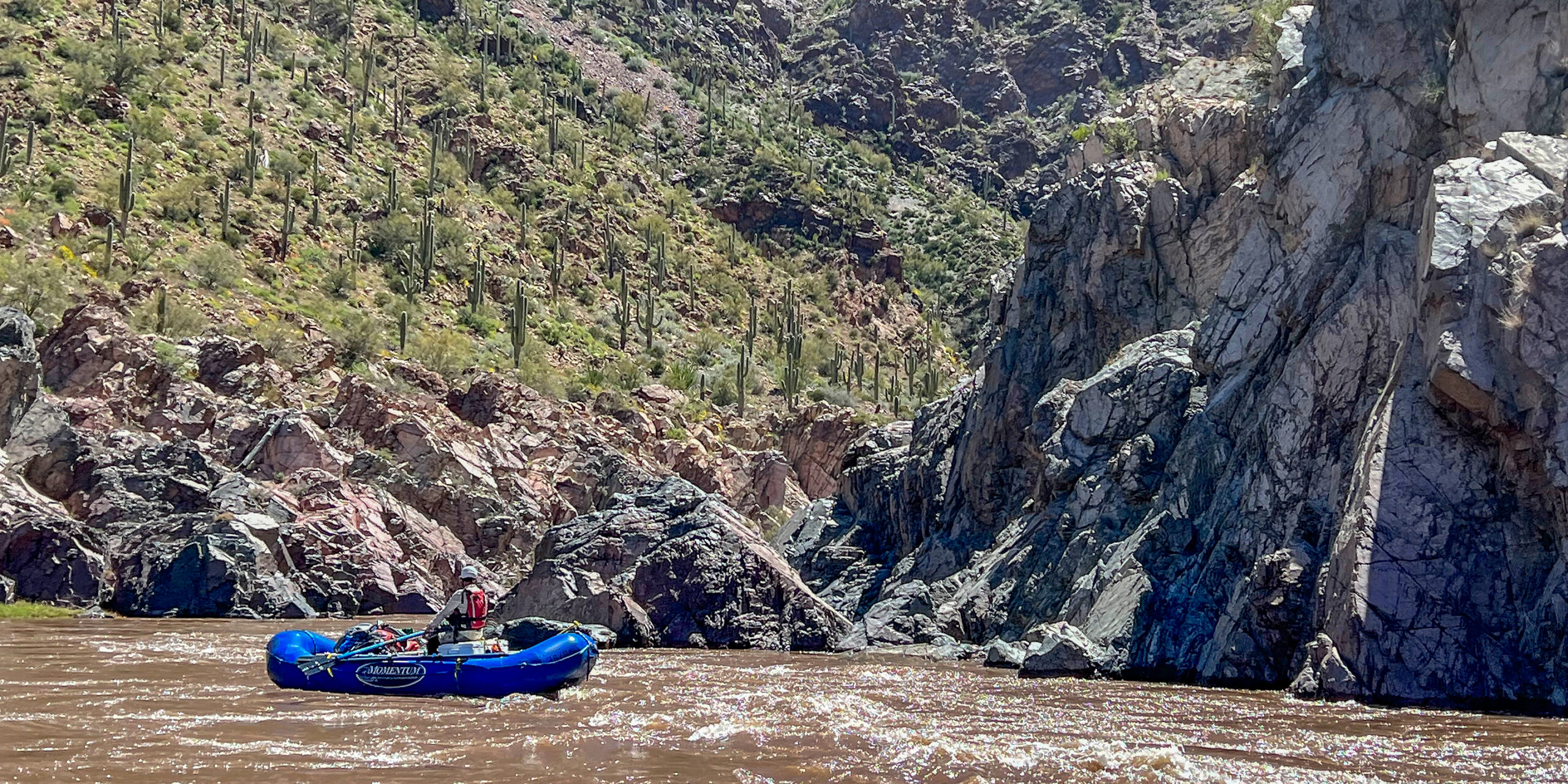 Salt River Rafting - Black Rock Rapid